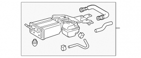 Lexus RX400h 2006-2008 Carbon Canister