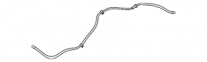 Hood Lock Release Cable Rear Hyundai Elantra 21-23