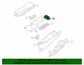 Toyota Camry v70 18-24 small underhood relay block