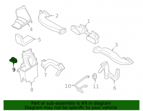 Air Quality Sensor Porsche Panamera 10-16