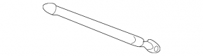 Left tailgate shock absorber Porsche Cayenne 958 11-18