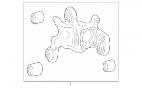 Rear right axle shaft Mercedes H247 GLA 20-26