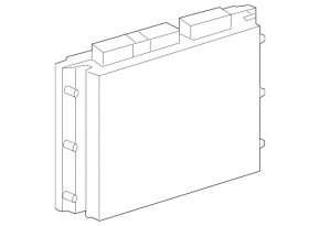 Mercedes W164 ML350 W251 R 350 Engine Computer ECU