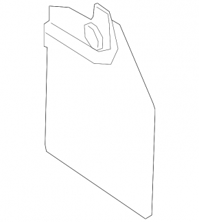 Mudguard rear right G-class W463 G550 19-24 type 1
