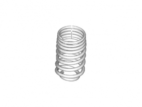 Rear left spring for Ford Transit Connect MK2 13-18