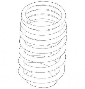 Rear left spring for Ford Transit Connect MK2 13-18