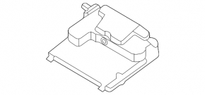 Lincoln Nautilus 19-23 Lane Monitoring Camera on the Windshield