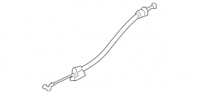 Mercedes GLA 16-20 Trunk Door Lock Cable