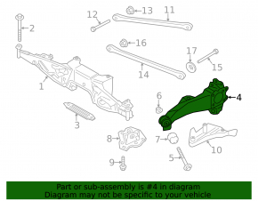 Rear right axle Mini Cooper F56 3d 14-24