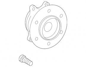 Front left hub for Lexus LX 22-26