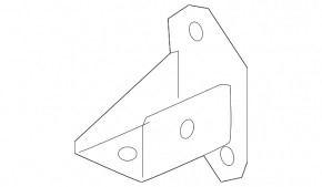 Front subframe bracket, front left, Audi E-Tron 19-23