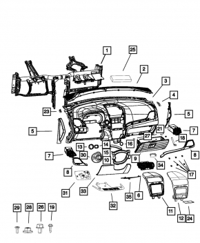 Under-torpedo pipe reinforcement Dodge Journey 11-