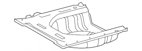 Trunk trough Lexus Hs250h 10-12