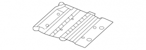 Front underbody protection VW Jetta 19- metal