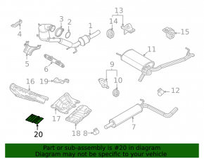 Front underbody protection VW Jetta 19- metal