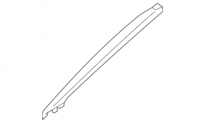 Left front pillar trim for Nissan Rogue 2015