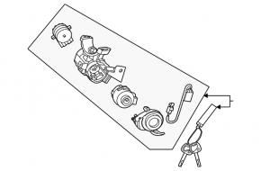 Kia K5 21-24 ignition switch