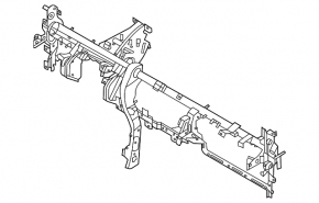 Hyundai Tucson 22-24 Torpedo Reinforcement Pipe