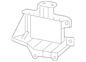 Blind Spot Sensor Bracket Right Kia Sorento 14-15 Rest