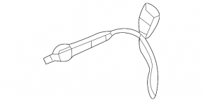 Lambda probe second Audi A6 C7 16-18 2.0T