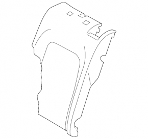 Rear seats, 2nd row, upper left, Audi A3 8V 15-16, 4D leather, black