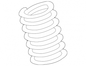 Front left spring for Audi A4 B9 17-19
