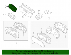 Kia Niro 17-19 HEV, PHEV Black Front Button Block, No BSM, No Lane Keeping Assist, With Battery Reset