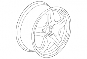 Wheel disk iron R18 Chevrolet Impala 14-20 type 1