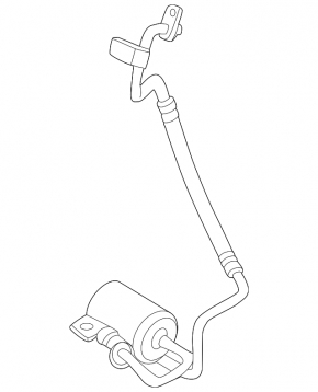 Kia EV6 22-24 AWD air conditioning compressor-heater hose