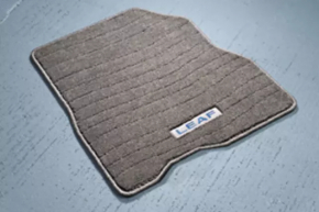 Set of floor mats Nissan Leaf 13-17 cloth black