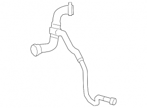 Right cooling pipe for Mercedes X247 GLB 20-26 M260