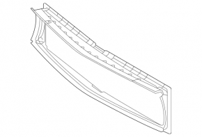 Upper radiator duct Mercedes H247 GLA 20-23 M260
