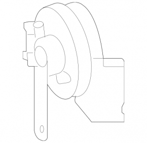 Left signal High Mercedes GLC 300/43 16-17 with bracket