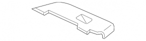 Lincoln MKC 15 Front Right Window Regulator Trim - Black