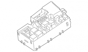 Underhood fuse box Ford C-max MK2 13-18