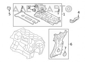 Ford Explorer 20- 2.3T Front Engine Cover