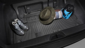 Trunk mat Toyota Sienna 21-25 rubber black