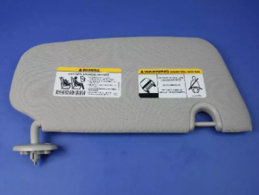 Left visor Jeep Patriot 11-17 gray