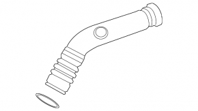 Right intercooler pipe for BMW 3 F30 12-16 N20