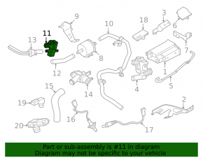 Vacuum solenoid for Infiniti Q50 14-20 3.0T