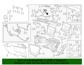 Chevrolet Equinox 10-17 Stability Control Switch