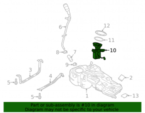 Fuel pump petrol pump Volvo XC40 19-25