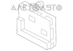 Computer door rear left Porsche Macan 15-