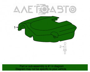 Fiat 500 Engine Cover 12-19