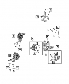 Jeep Grand Cherokee WL 22-25 PHEV Cooling System Valve