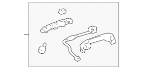 Outside front left door handle for Toyota Avalon 2005-2007