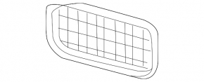 Ventilation shield left VW Jetta 19-