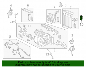 Honda Accord 18-22 Air Conditioner Heater Valve