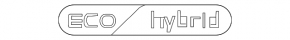 Emblem inscription ECO/HYBRID trunk door Kia Niro 17-22 HEV