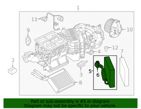 Porsche Cayenne 958 11-14 Evaporator